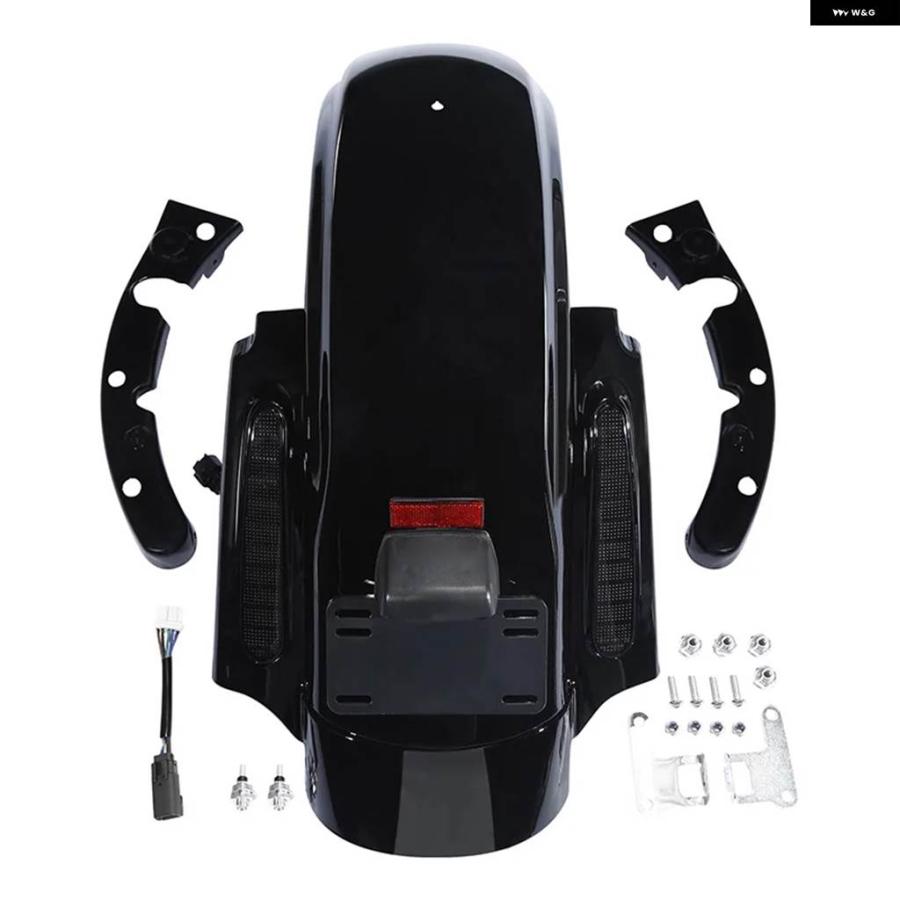 並行輸入品バイク リアフェンダー LED システム ハーレー CVO ツーリング エレクトラ グライド ロード グライド 2009-2013_5