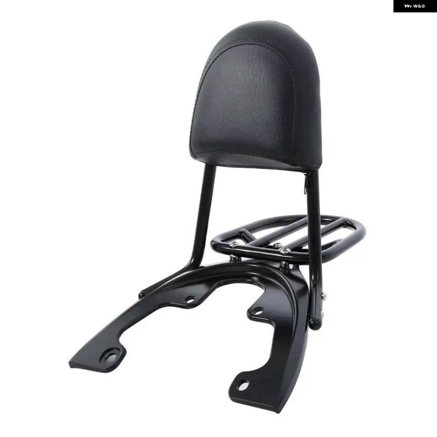 並行輸入品バイク シーシーバー バックレスト ラゲッジラック ベースプレート ハーレー VRSCAW V-ROD VRSCDX 2007-2011_3