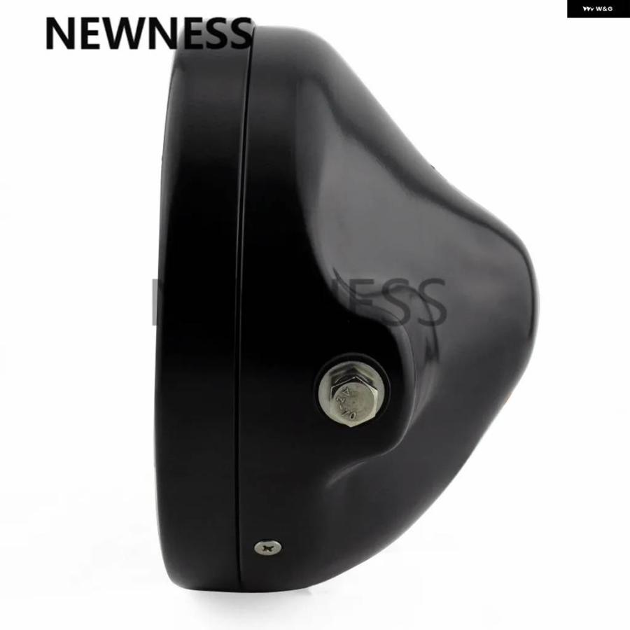 並行輸入品7インチ オートバイ ストリート バイク ヘッドライト ハウジング ヘッドランプ ハウジング ライトバケット ハーレー カスタム 7インチ シェル_1