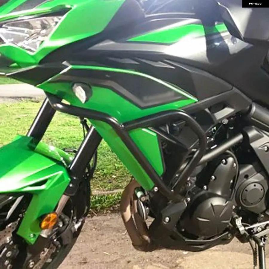 並行輸入品カワサキ VERSYS650 KLE650 2022 2023 VERSYS 650 オートバイ エンジン ガード クラッシュ バー フレーム バンパー フェアリングの画像