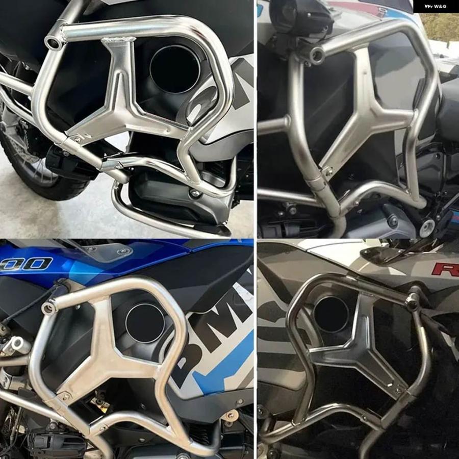 並行輸入品BMW R1200GS ADV R1200GS ADVENTURE R1200GSA 2014-2019 バイク タンク クラッシュ バー エクステンション バンパー フェアリング フレームの画像