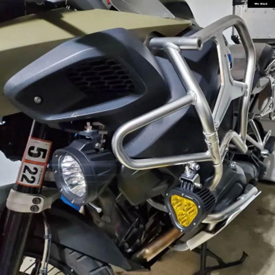 並行輸入品BMW R1200GS ADV R1200GS ADVENTURE R1200GSA 2014-2019 バイク タンク クラッシュ バー エクステンション バンパー フェアリング フレームの画像