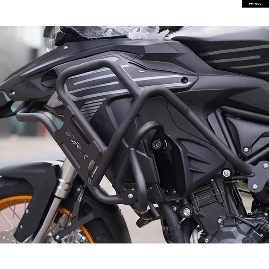 並行輸入品TRK 552/502X バイク クラッシュ バー エンジン ガード バンパー ベネリ TRK502 TRK502X TRK552 TRK552X BJ500GS-A対応の画像