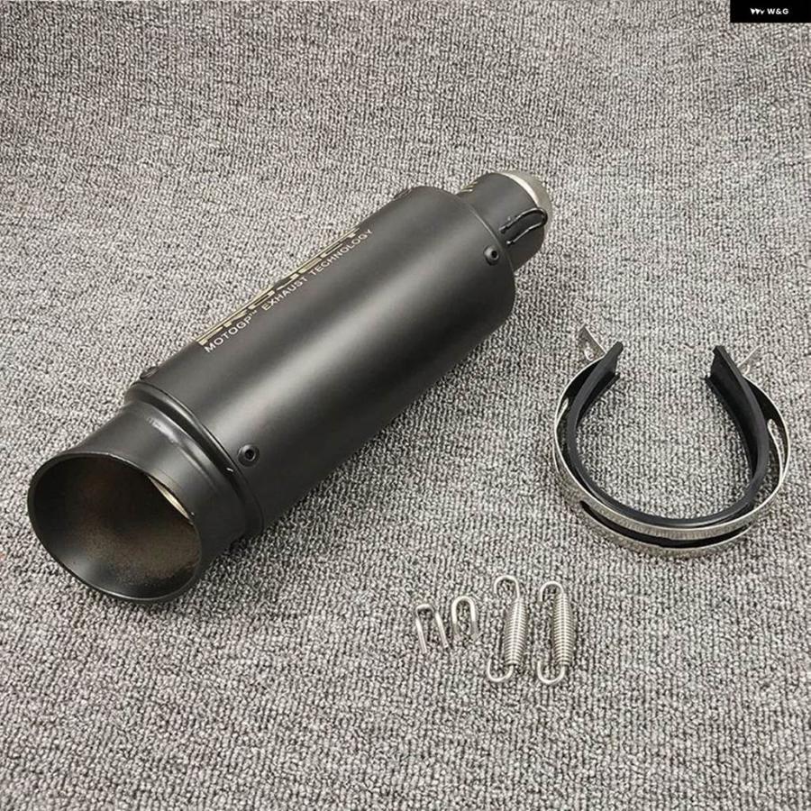 並行輸入品51MMフルセット バイク モトマフラーとフロント エンジン リンク パイプ DBキラー付き ヤマハ MT-09 FZ-09 TRACER 14-2018用の画像