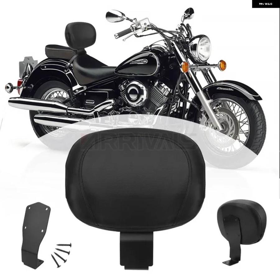 並行輸入品ヤマハ V-STAR 650 XVS 400 650 1998-2017年モデル オートバイ フロントドライバー ライダーバックの画像