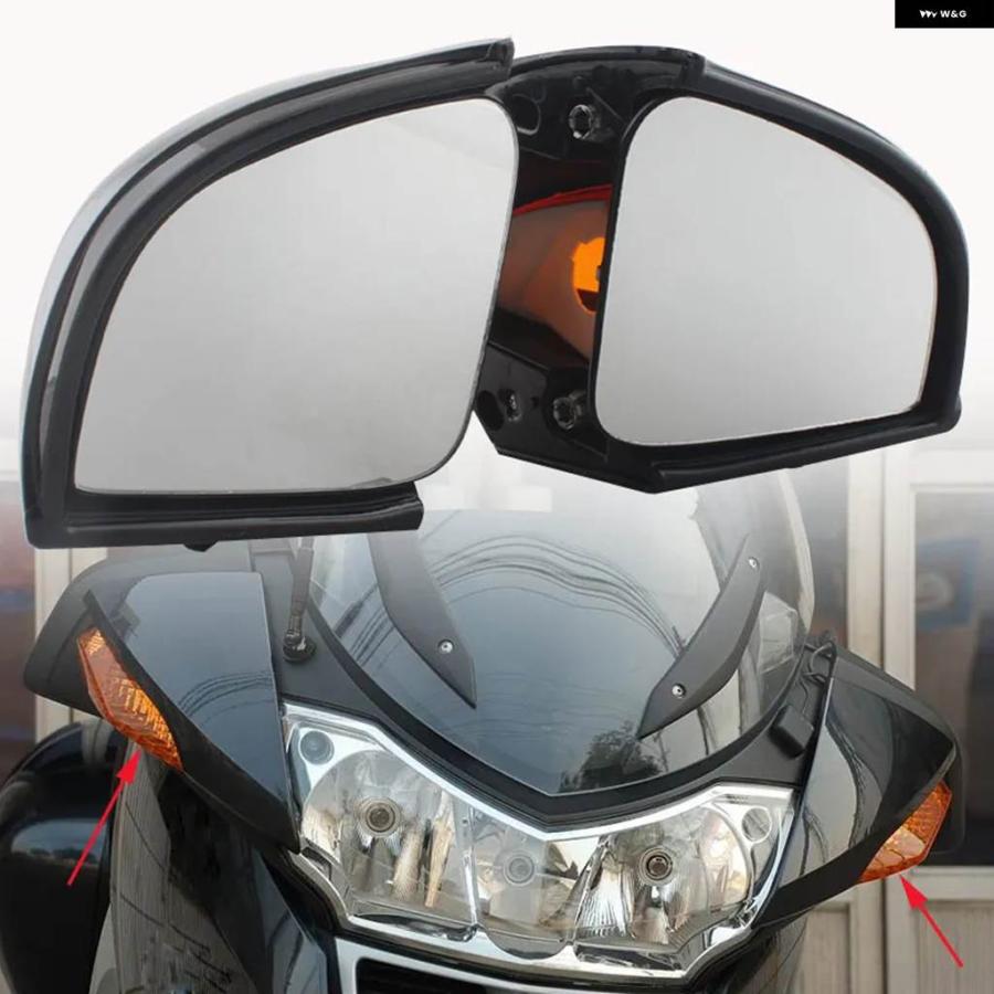 ブランド登録なし - 並行輸入品BMW モーターサイドミラー 目かくし 斑点模様鏡鑑 幅ひろいバックミラー BMW 原動機用R1100RT R1150RT R1100 RT R1150 RT R850RT