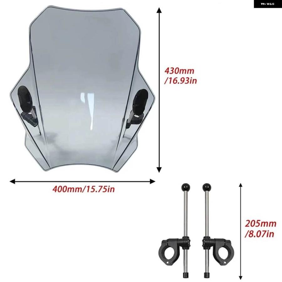 並行輸入品 オートバイ 風防 ハーレー STREET 750 スポーツスター フォーティエイト 48 XL1200X 2017 - 2020の画像
