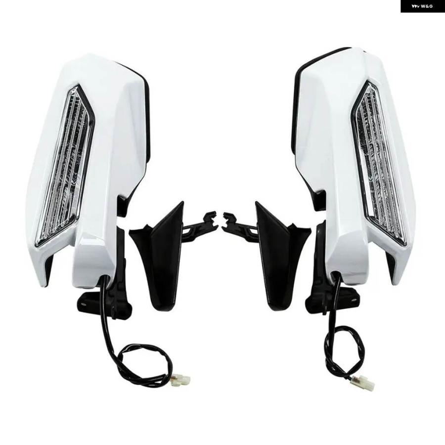 並行輸入品 バイク ミラー LED ウィンカー ホンダ ゴールドウィング GL1800 2018-2025 2020 2019 リアビュー_5