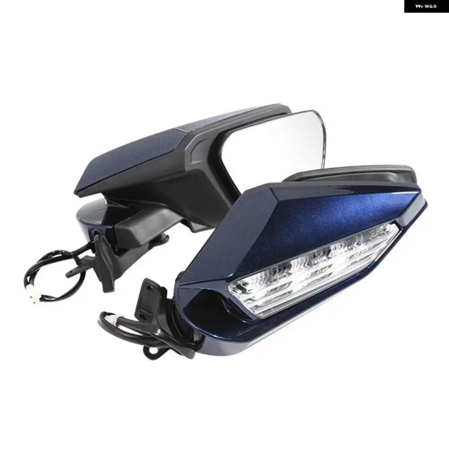 並行輸入品 バイク ミラー LED ウィンカー ホンダ ゴールドウィング GL1800 2018-2025 2020 2019 リアビュー_7