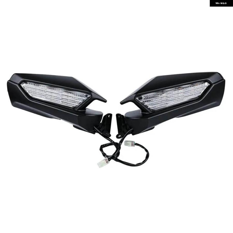 並行輸入品 バイク ミラー LED ウィンカー ホンダ ゴールドウィング GL1800 2018-2025 2020 2019 リアビュー_8