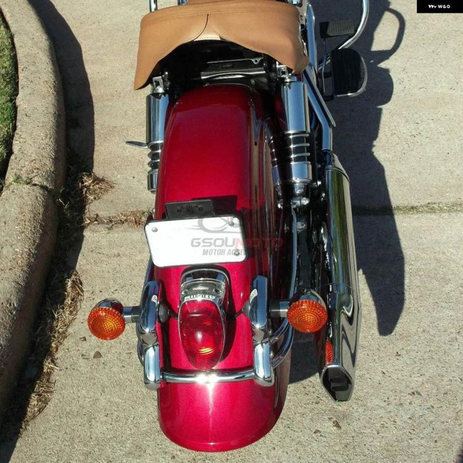 並行輸入品 オートバイ ブレーキ テールライト レンズ カワサキ バルカン 800/1500 ドリフター 1999-2005 VN1600 クラシック 2003-2008 VNの画像