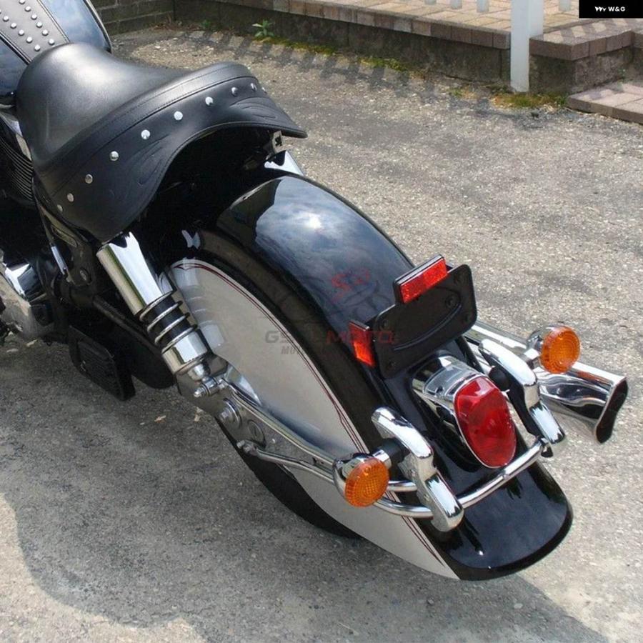 並行輸入品 オートバイ ブレーキ テールライト レンズ カワサキ バルカン 800/1500 ドリフター 1999-2005 VN1600 クラシック 2003-2008 VNの画像