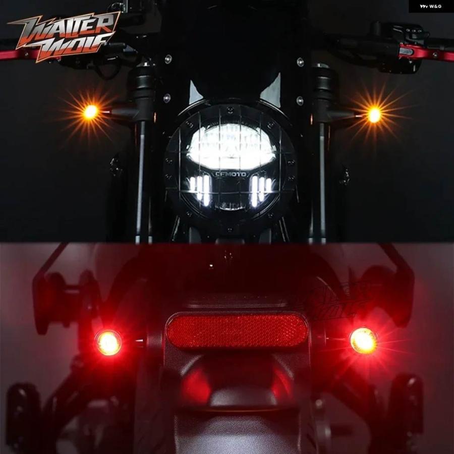 並行輸入品 CFMOTO CLC 450 LED ウインカーランプ 一体型テールブレーキランプ DRLライト E32 EMARK 450CLC 2023 2024 リアウインカー_4
