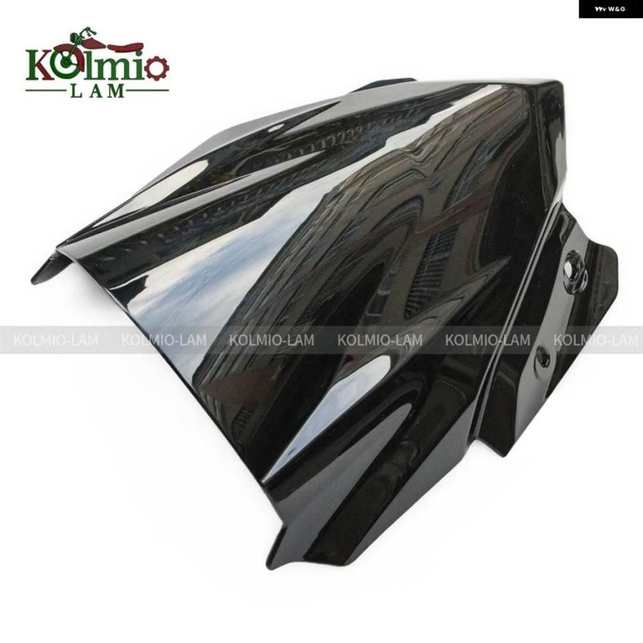 並行輸入品 2017年2019年モデル カワサキ Z650 バイク フロントガラス Z 650 2018年 ブラック風 ディフレクターの画像