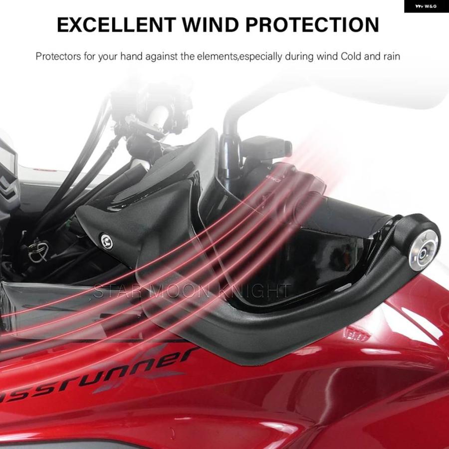 並行輸入品 オートバイ ハンドガード キット ホンダ VFR 800 X VFR800X クロスランナー 2011-2025 ハンドガード エクステンションキット_5