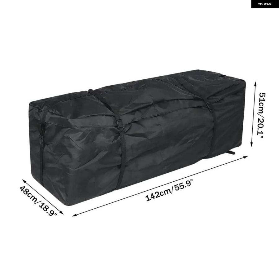 並行輸入品 14 48X51CM ルーフラック 防水 ルーフトップバッグ SUV ルーフカーゴトップ ボックス キャリア キャリア 車 キャンピングカーの画像