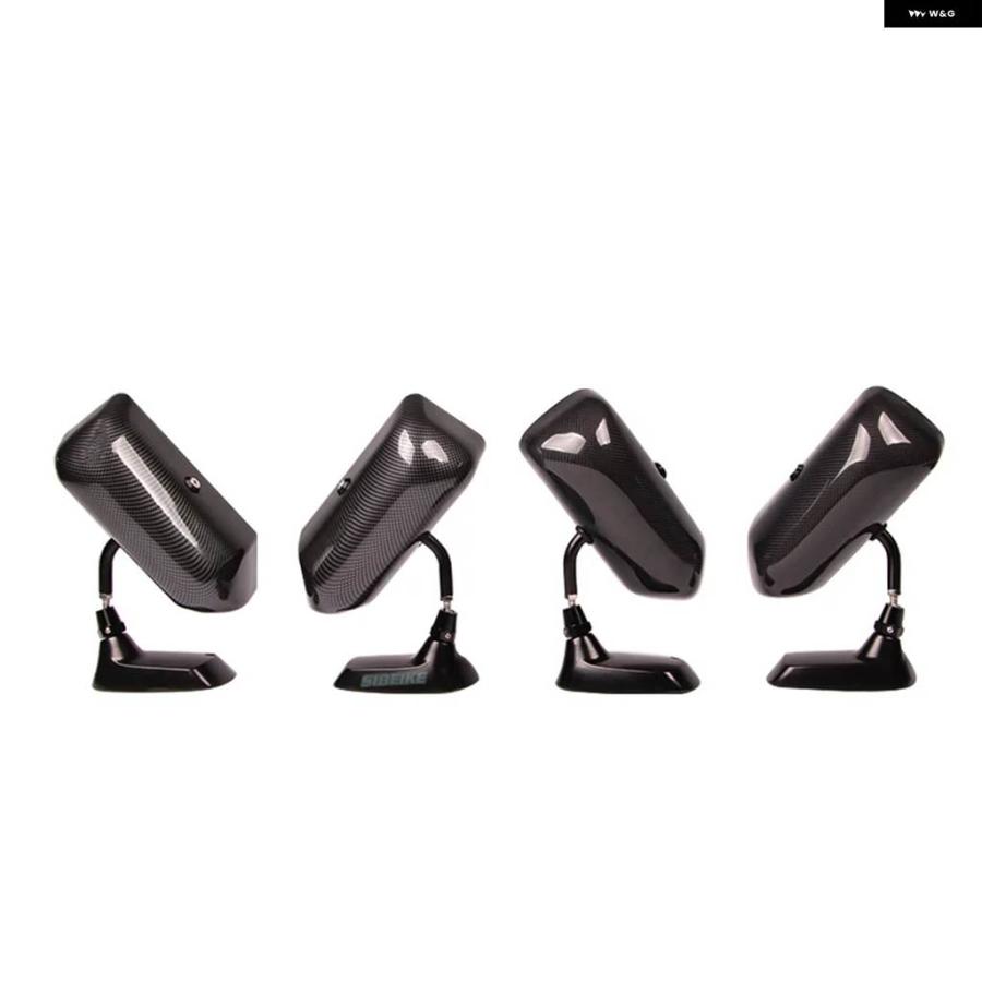 並行輸入品 クラフトスクエアF1 スタイル カーバックミラー カーボンカーサイドミラー カー1ペア_3