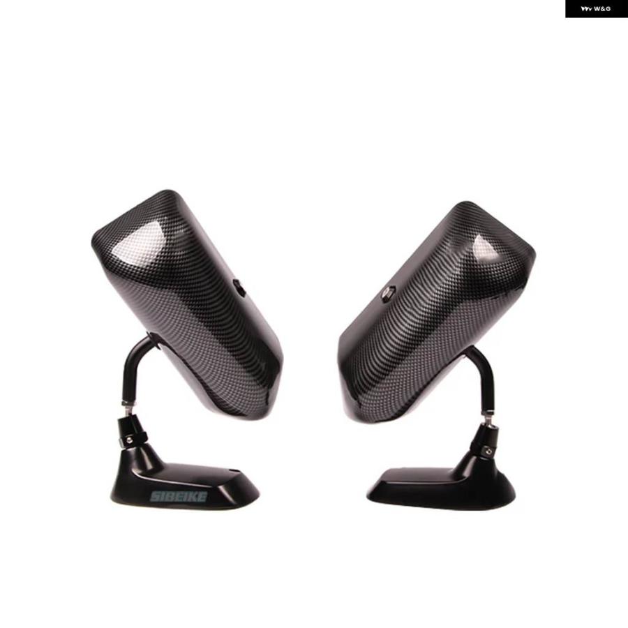 並行輸入品 クラフトスクエアF1 スタイル カーバックミラー カーボンカーサイドミラー カー1ペア_5