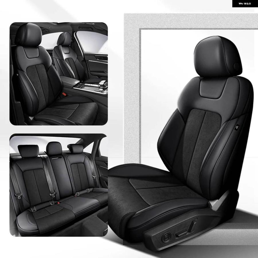 並行輸入品 カーシートカバー アウディ TT MK1 A4 B6 B8 B7 A3 8L 8P A5 スポーツバック Q2 A6 C5 C6 Q3 レザーの画像