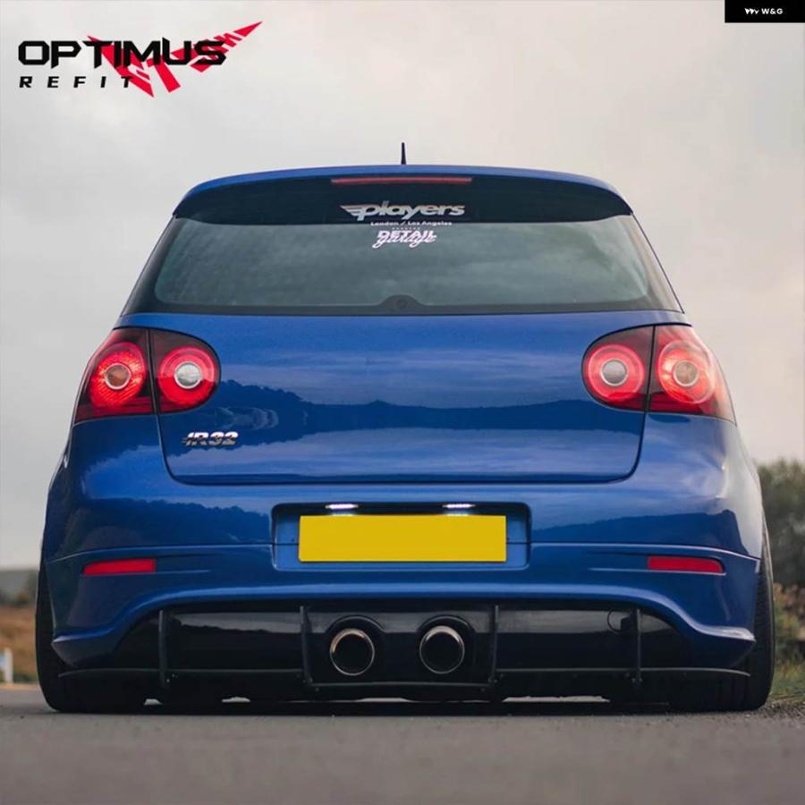 並行輸入品 VW GOLF 5/MK5 R32 GTI リアスポイラー リア ディフューザー リアリップ リアブレードスポイラー リア バンパー カスタム パー_5