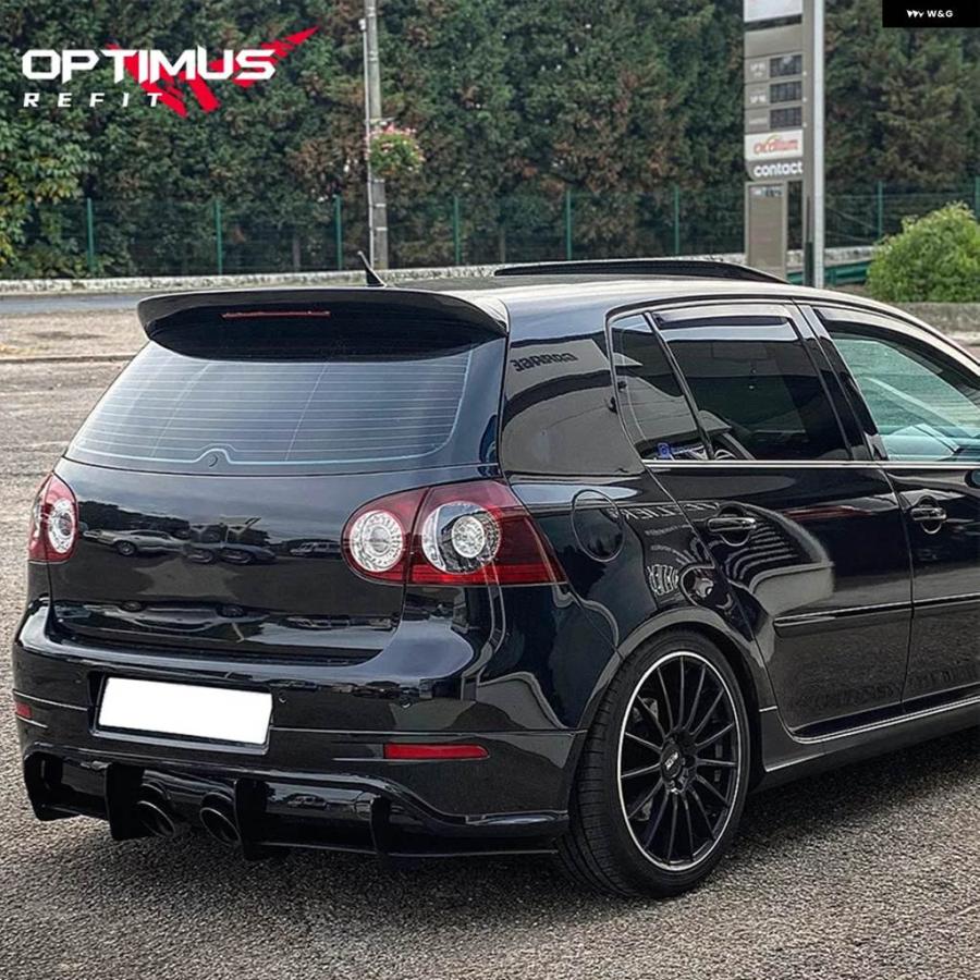 並行輸入品 VW GOLF 5/MK5 R32 GTI リアスポイラー リア ディフューザー リアリップ リアブレードスポイラー リア バンパー カスタム パー_7