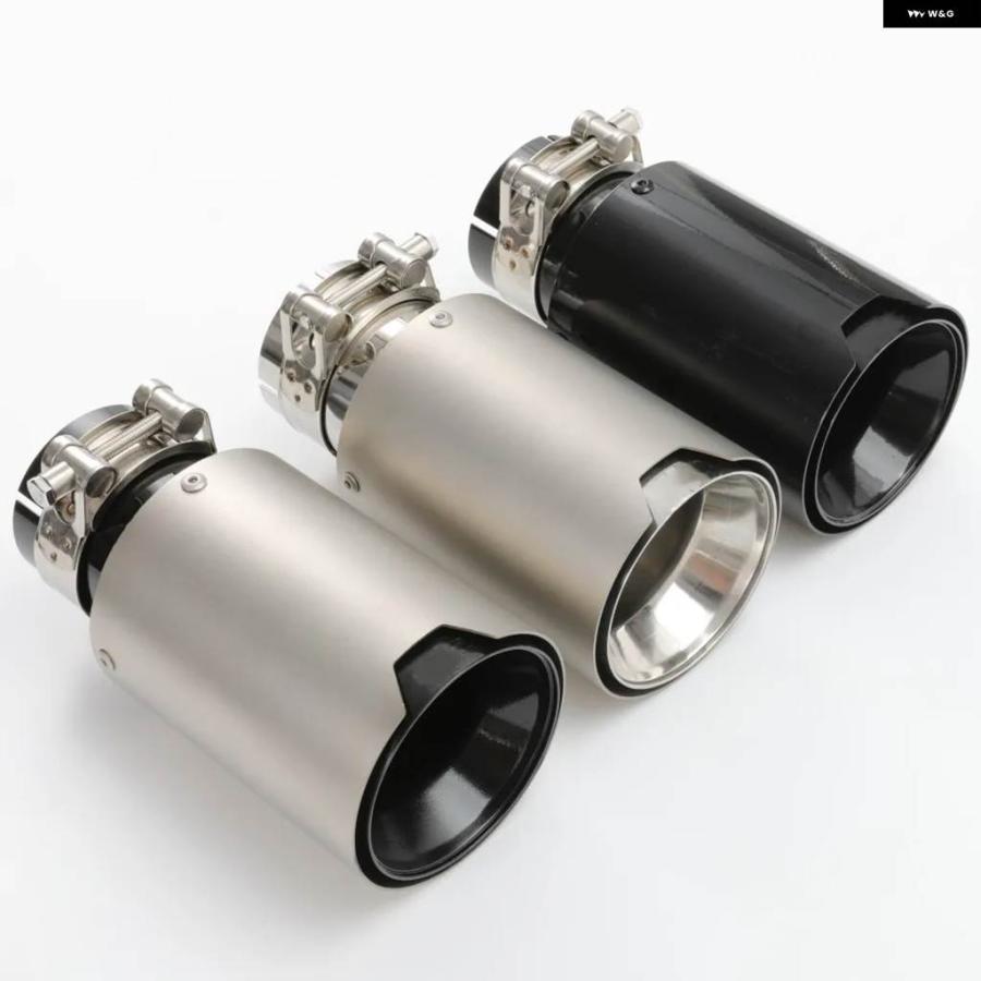 並行輸入品 1個 エキゾーストチップ パフォーマンスマフラー パイプ BMW M2 F87 M3 F80 M4 F82 F83 M5 F10 M6 F12 F13 カスタム パーツの画像