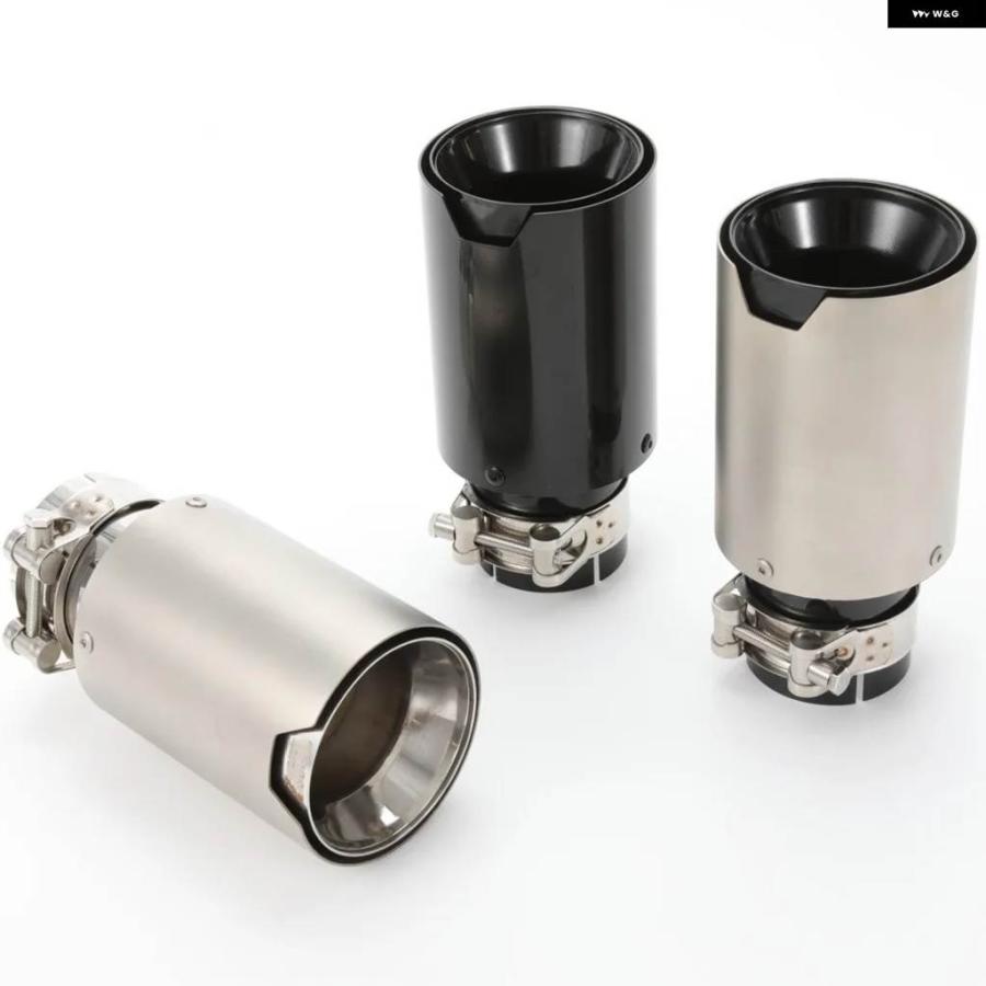 並行輸入品 1個 エキゾーストチップ パフォーマンスマフラー パイプ BMW M2 F87 M3 F80 M4 F82 F83 M5 F10 M6 F12 F13 カスタム パーツの画像