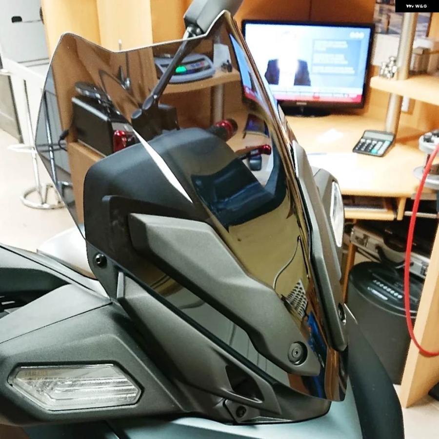 並行輸入品 2023 ウィンドスクリーン ウインドシールド オートバイ ウィンドスクリーン デフレクター ヤマハ X-MAX 250 XMAX250_1