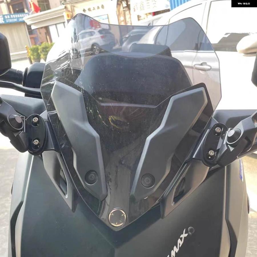 並行輸入品 2023 ウィンドスクリーン ウインドシールド オートバイ ウィンドスクリーン デフレクター ヤマハ X-MAX 250 XMAX250_4