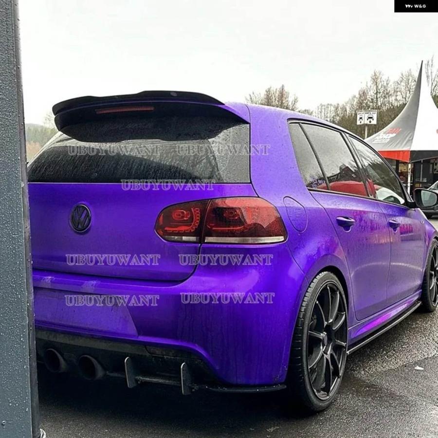 並行輸入品 ゴルフ 6 リアウィング フォルクスワーゲン ゴルフ 6 GTI R ABS ルーフスポイラーウィング ゴルフ 6 GTI GTD MK6 カの画像
