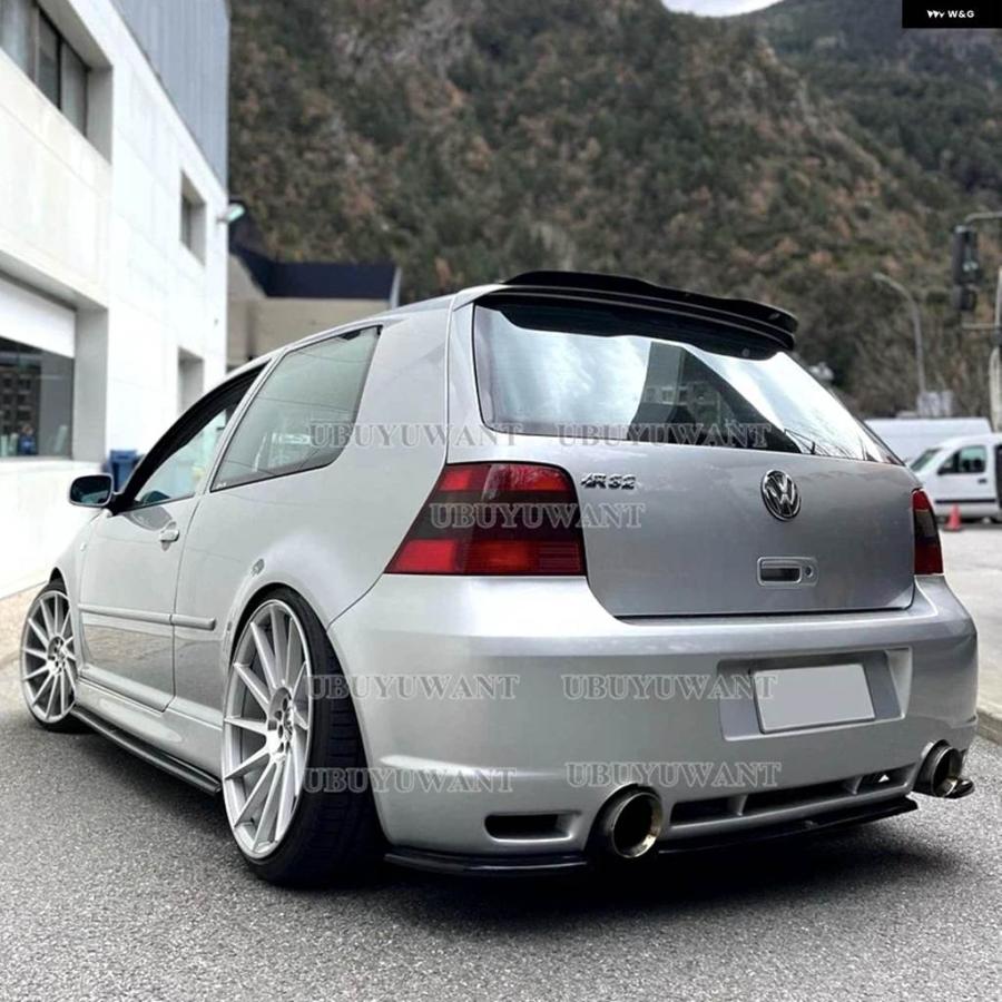 並行輸入品 リアルーフリップスポイラー 99-06 VW GOLF 4 MK4 R32 ハッチバックスポイラー ABS カーテールウィングデコレーショの画像