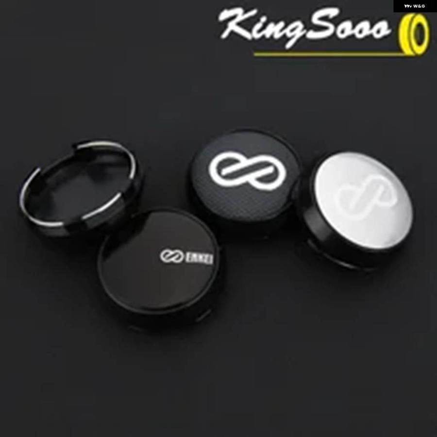 並行輸入品 4個 スポーツリムキャップ 64MM クリップ ENKEI ホイール