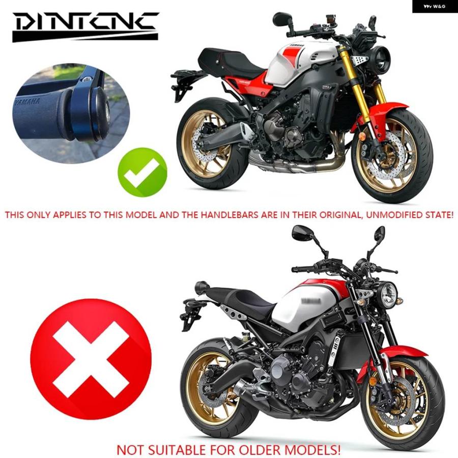並行輸入品 ハンドルバーエンドミラー ヤマハ XSR900 2022-2024 シュリンク E9認証 XSR 900 左右 カスタム パーツ アクセサリーの画像