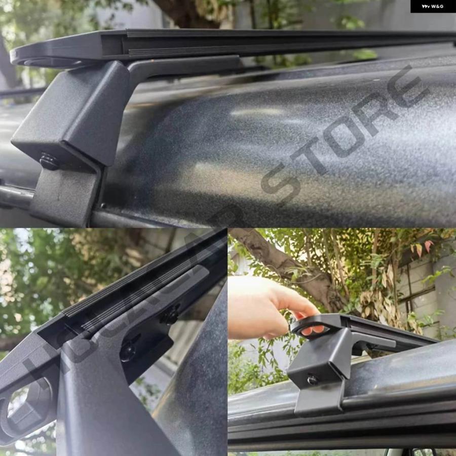 並行輸入品 3ドア ジムニー クロスバー ジムニー JB64 JB74 2018 - 24 キャリア カーゴ キャリア クロスバー カスタム パーツの画像