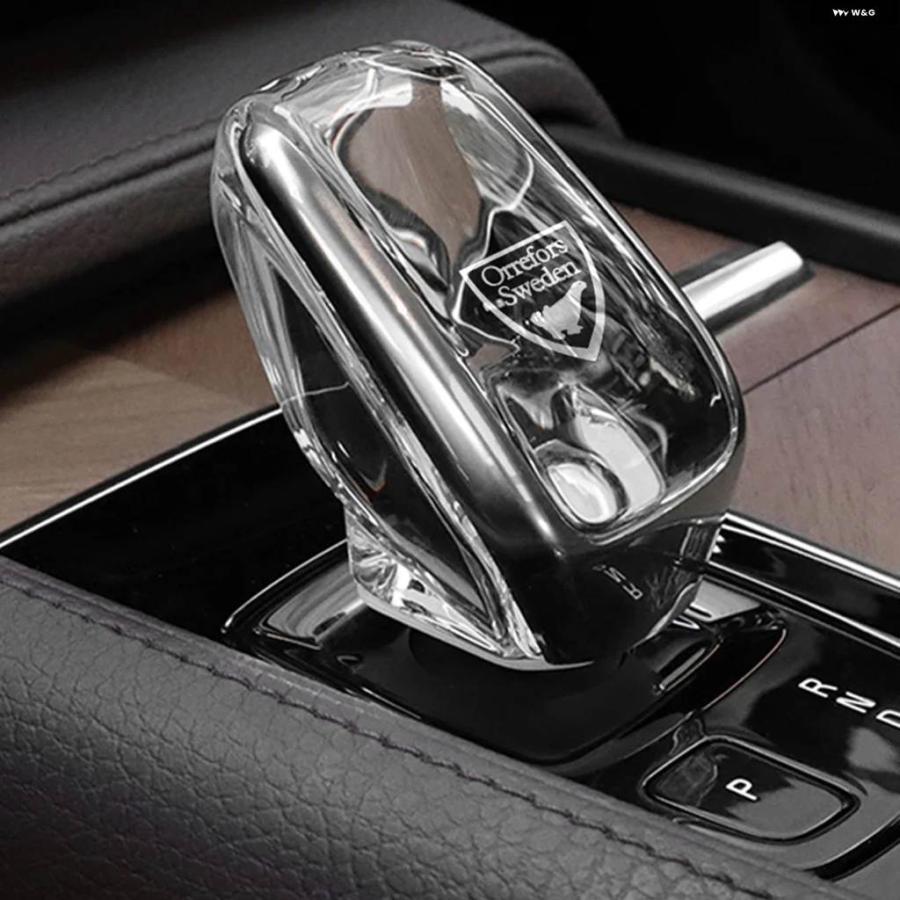 並行輸入品 クリスタル カー ギア シフト ノブ ハンドル ボルボ XC60 S60 XC90 S90 2021 - 24 2018 電子ブレーキ カスタム パーの画像