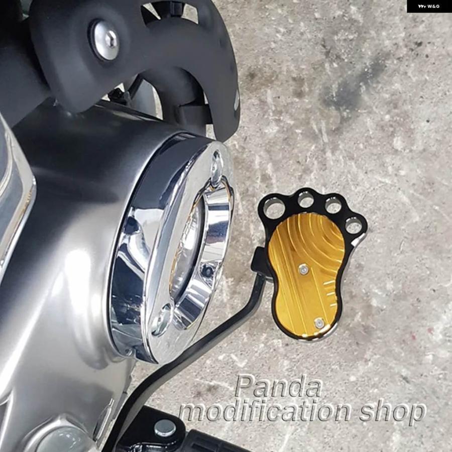 並行輸入品 HONDA MONKEY125 MSX125 GROM DAX125 ビッグフットブレーキペダルカバー パーツ アクセサリー | ブランド登録なし | 06