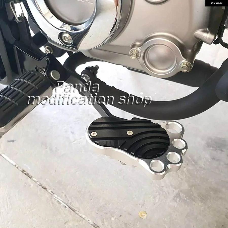 並行輸入品 HONDA MONKEY125 MSX125 GROM DAX125 ビッグフットブレーキペダルカバー パーツ アクセサリー | ブランド登録なし | 07