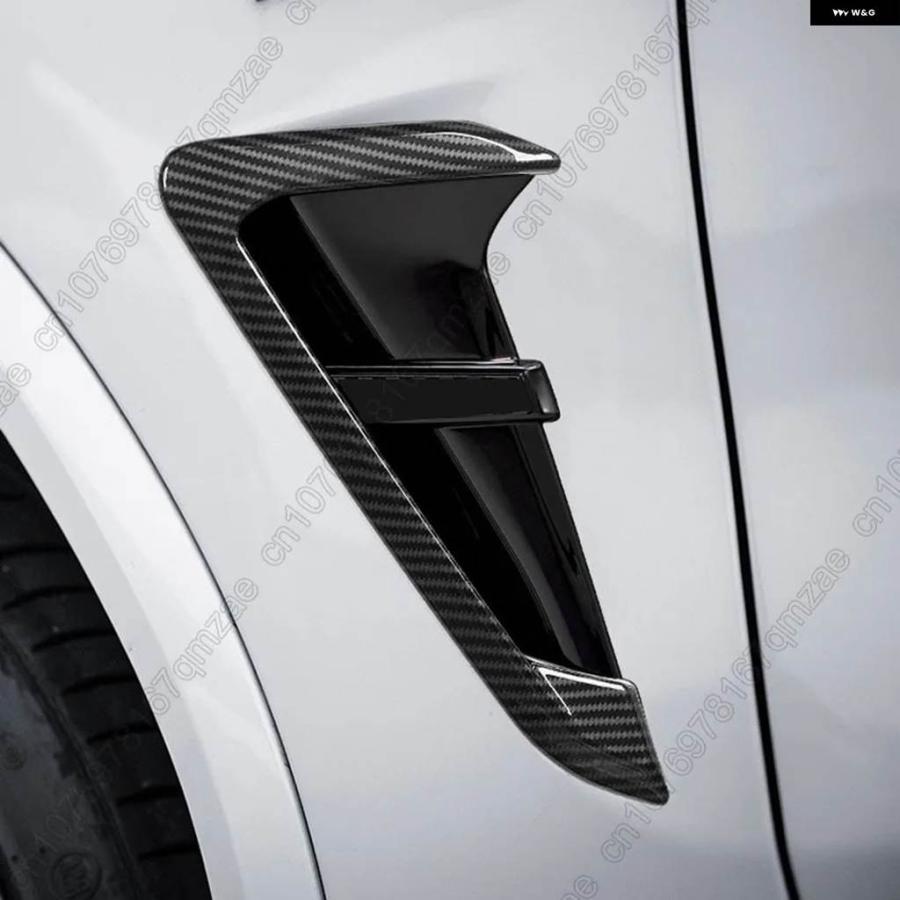 並行輸入品 BMW X3 G04 G02 2018-2023 車用 フロントフェンダー サイドシャークギル サイドエアアウトレットカバートリム カーカの画像