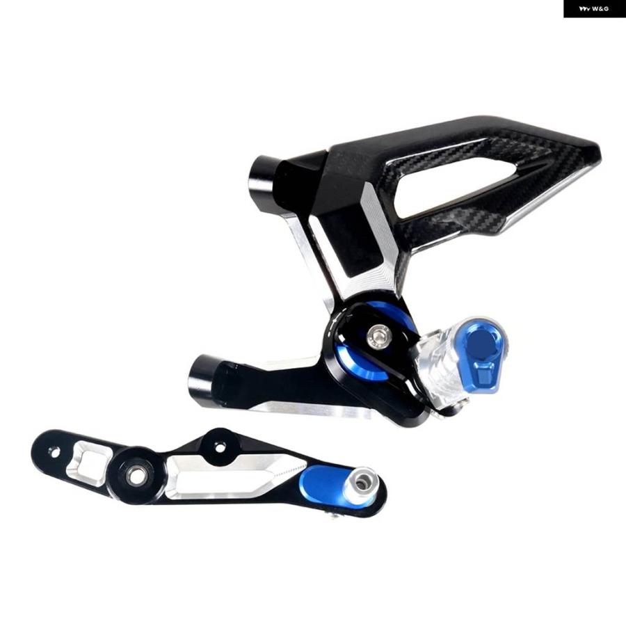 並行輸入品 オートバイリアセット フットペグ ペダル フットレスト リアセット BMW S1000R M1000R 2021-2024 カスタム パーツの画像