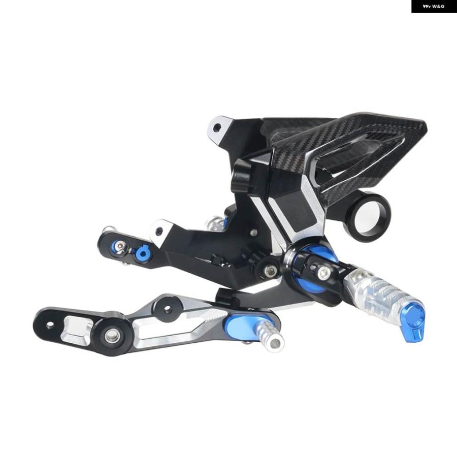 並行輸入品 オートバイリアセット フットペグ ペダル フットレスト リアセット BMW S1000R M1000R 2021-2024 カスタム パーツの画像