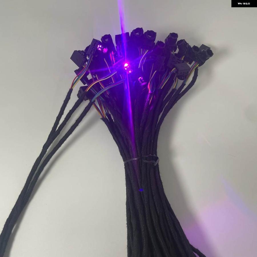 並行輸入品 3/12/64色 アンビエントライト LED メルセデスベンツ W205 GLC X253 W117 W176 X156 W177 クラス 5V 車用ハンドルラの画像
