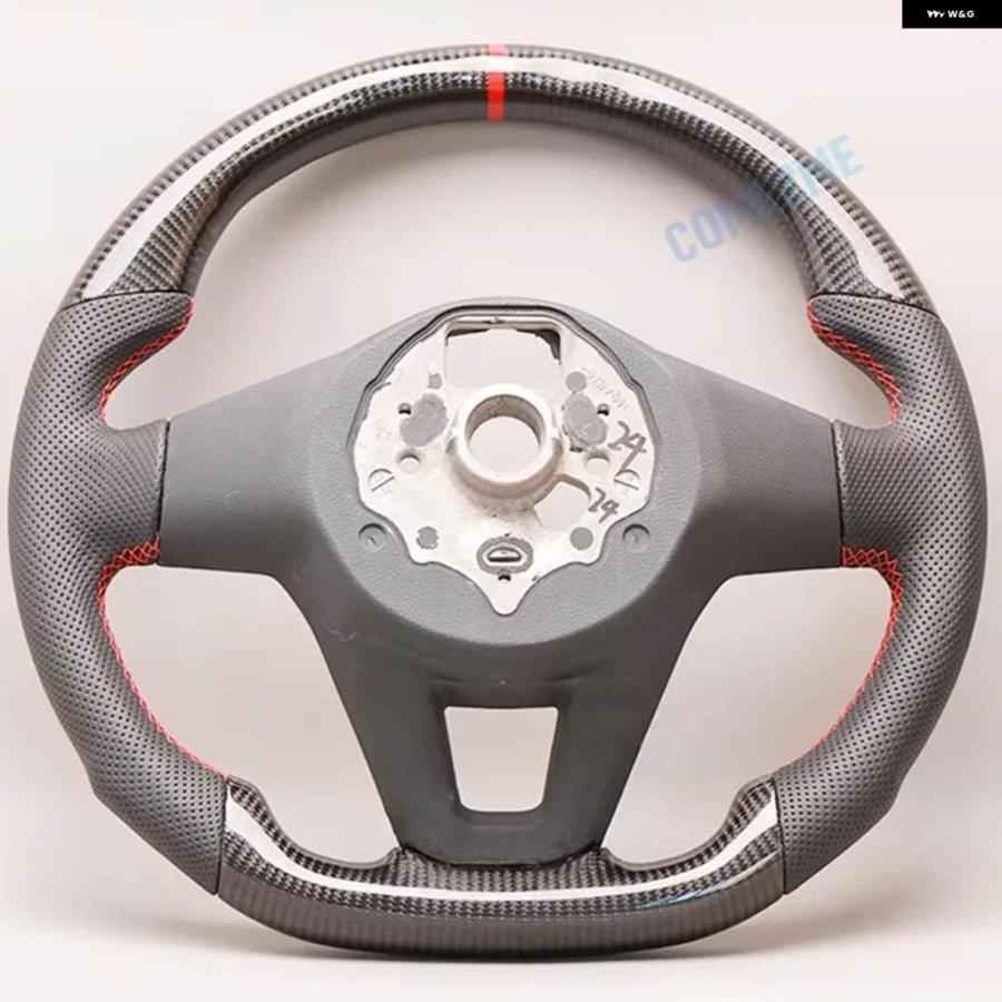 並行輸入品 フォルクスワーゲン VW ゴルフ 8 GTI R ライン MK8 カーボン ステアリングホイールヒーター機能なし カスタム パーツ_9