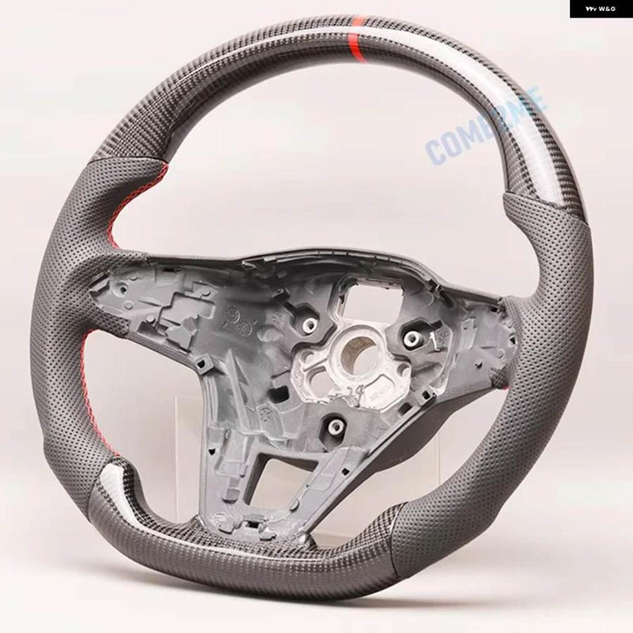 並行輸入品 フォルクスワーゲン VW ゴルフ 8 GTI R ライン MK8 カーボン ステアリングホイールヒーター機能なし カスタム パーツ_10