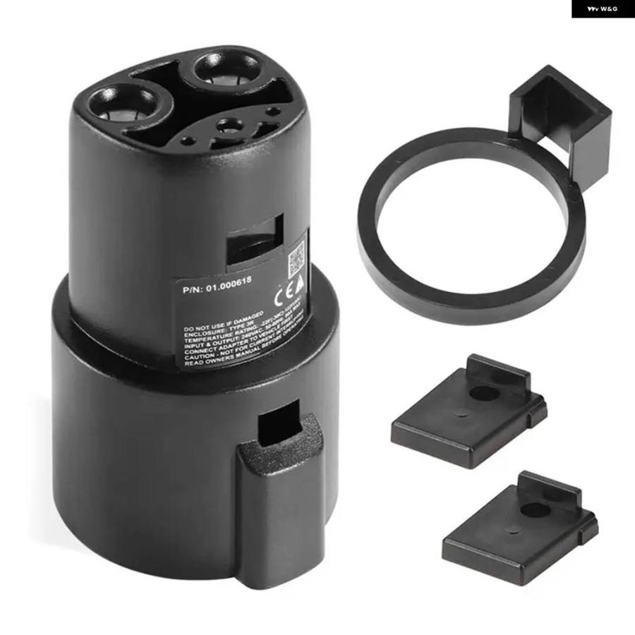 並行輸入品 SAE J1772 テスラ 充電 アダプター ロック部品 モデル3