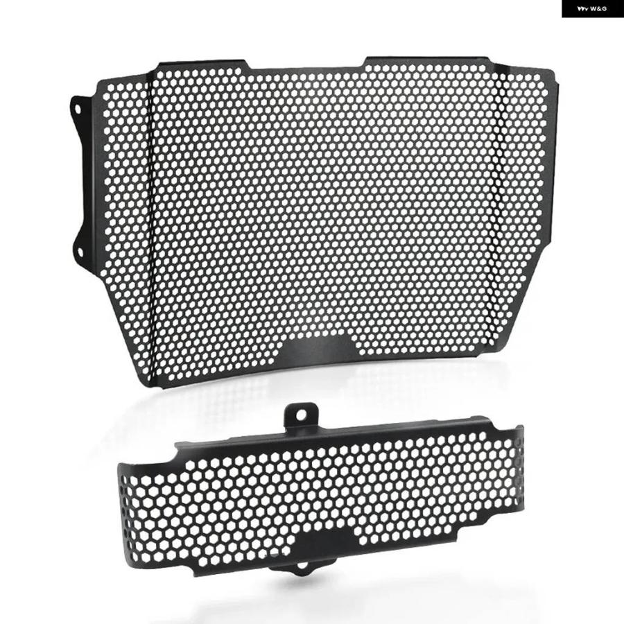 並行輸入品 スピードトリプル 1050 S 1050RS 2016 - 20 バイク ラジエーター タンク グリル オイルクーラー ガード プロテクションカバーの画像