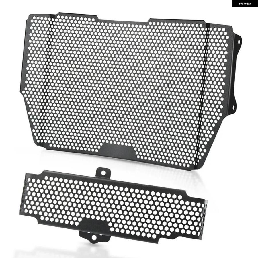 並行輸入品 スピードトリプル 1050 S 1050RS 2016 - 20 バイク ラジエーター タンク グリル オイルクーラー ガード プロテクションカバーの画像