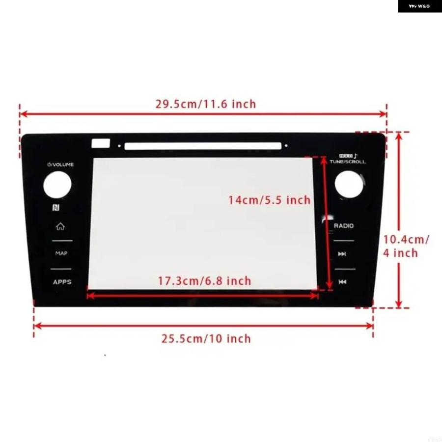 並行輸入品 ナビゲーション タッチ パネル デジタイザー LCD ディスプレイ ラジオ システム 86471-AL65Aの画像