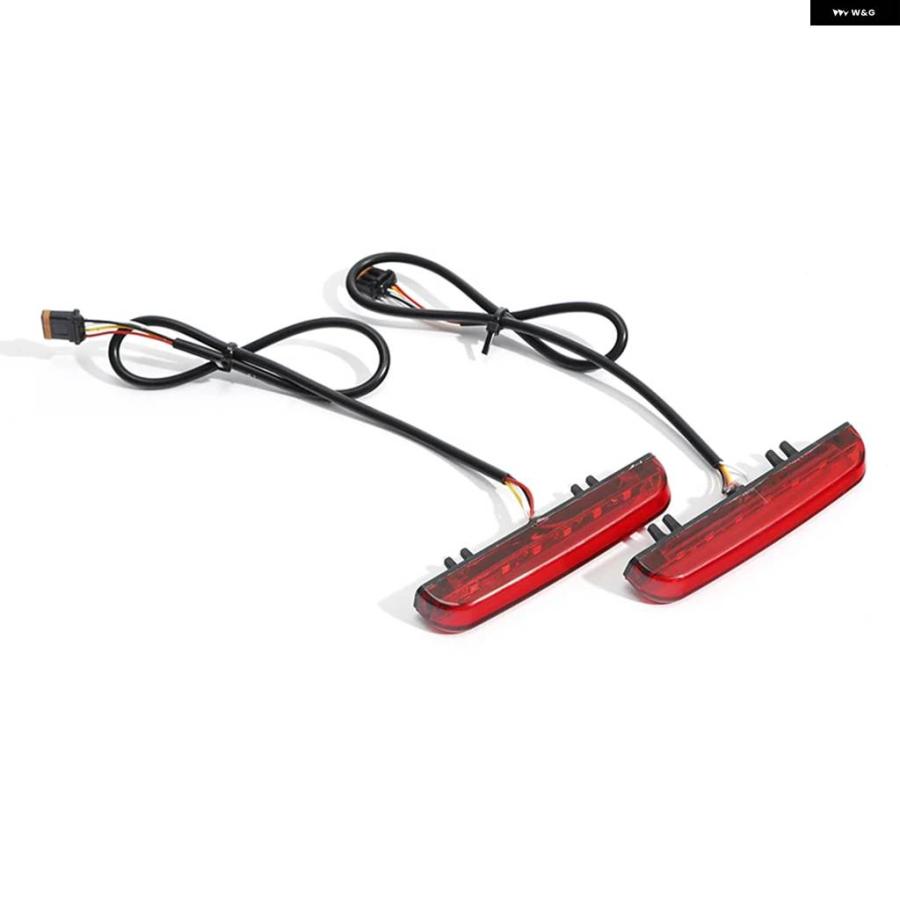 並行輸入品 オートバイ サドルバッグ LED ランニング/ブレーキ/ウィンカーランプ ハーレー ツーリング エレクトラ グライド ストリート グライド ウル_2