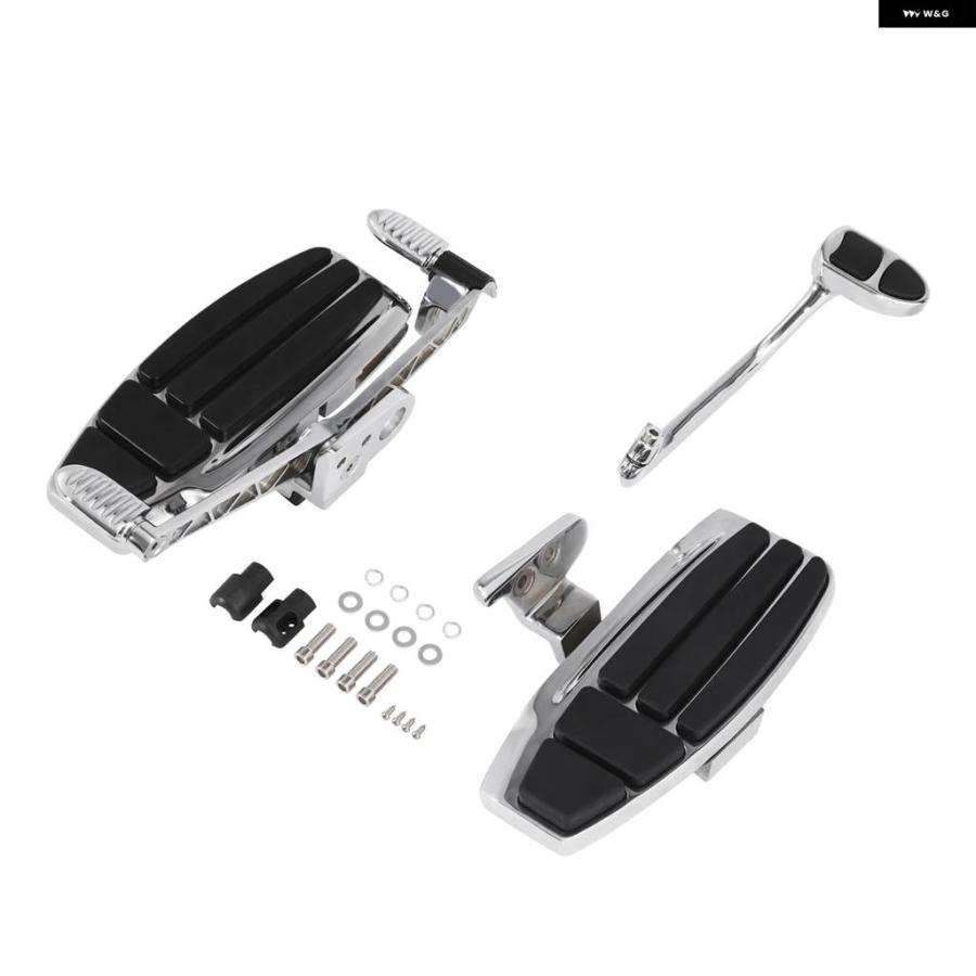 並行輸入品 オートバイ ドライバー用 フットボード /フロアボード ホンダ ゴールドウイング 1800 2001-2017 F6B ヴァルキリー ドライバーの画像