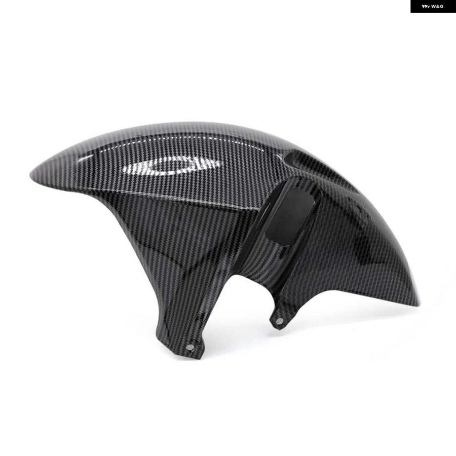 並行輸入品 ホンダ バイク ABS フェアリング パーツ フロント マッドガード CBR900RR CBR929 959 VTR1000 カーボンカラーの画像